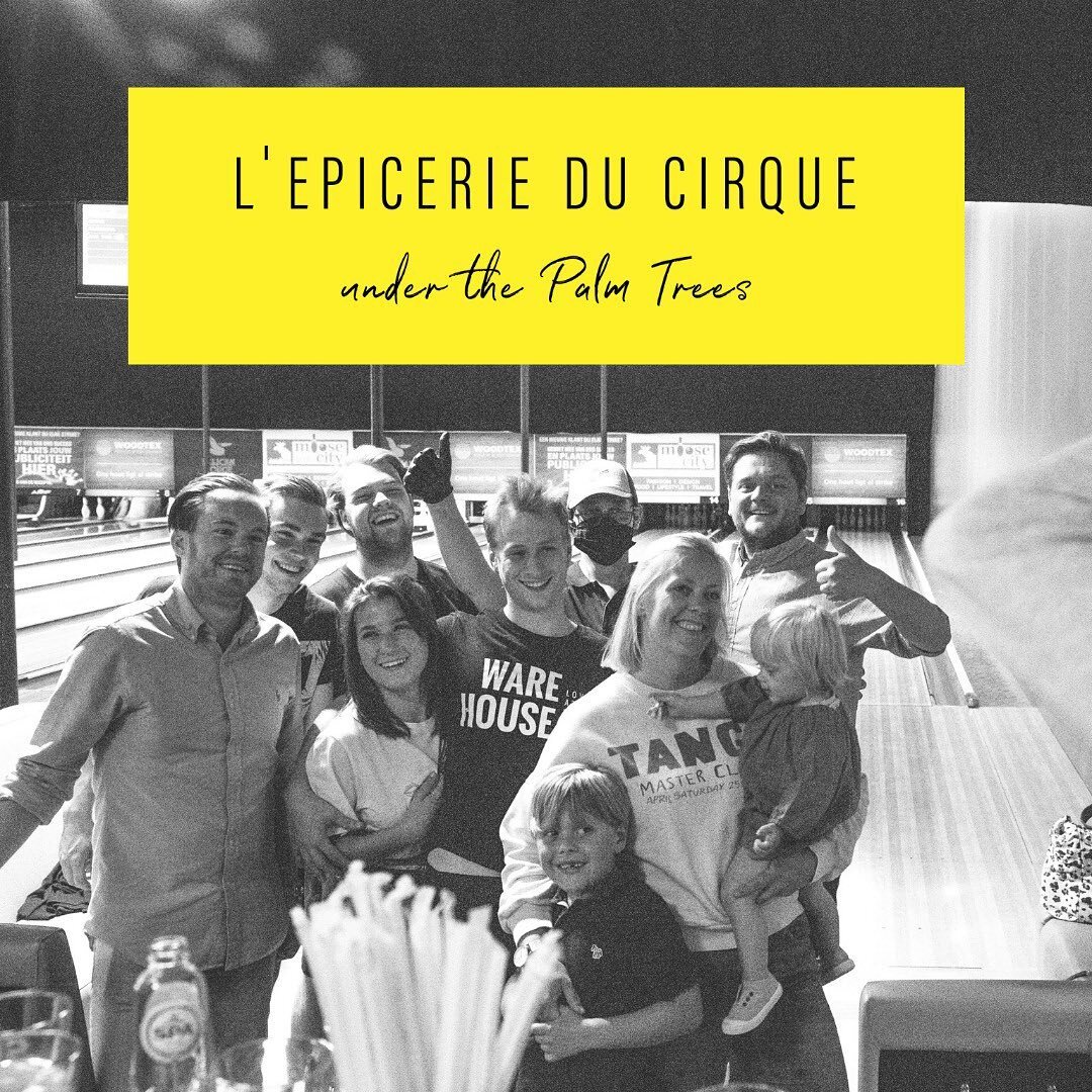 De take out van deze week! 🎳  met de gekende formule: 38 euro voor 3-gangen, uit te breiden met een extra gerecht aan 18€.
Bestel via onze website underthepalmtrees.be of info@lepicerieducirque.be
AMUSE & Focaccia
gerookte Sprot / zure Ro